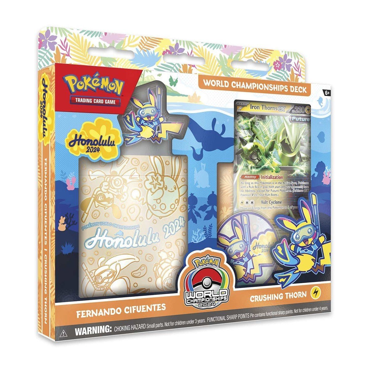Pokemon: 2024 Pokémon World Championships Deck (Fernando Cifuentes, Crushing Thorn)