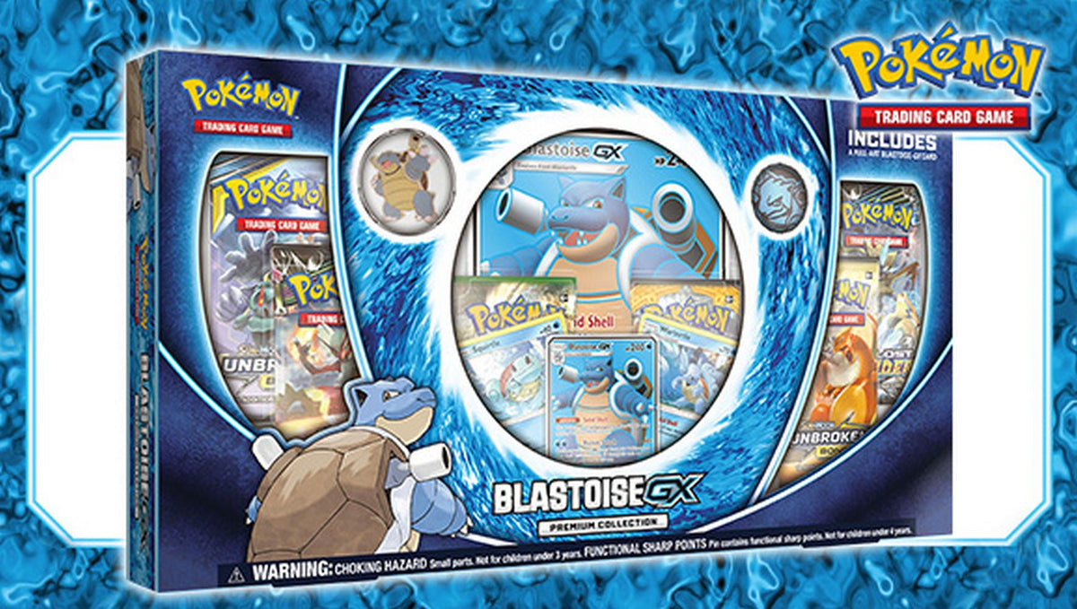 Pokemon: Blastoise GX Premium Collection