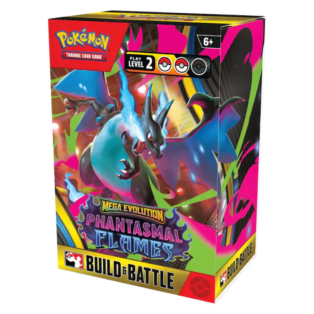 Pokemon: Mega Evolution Phantasmal Flames Build & Battle Kit (ME02)