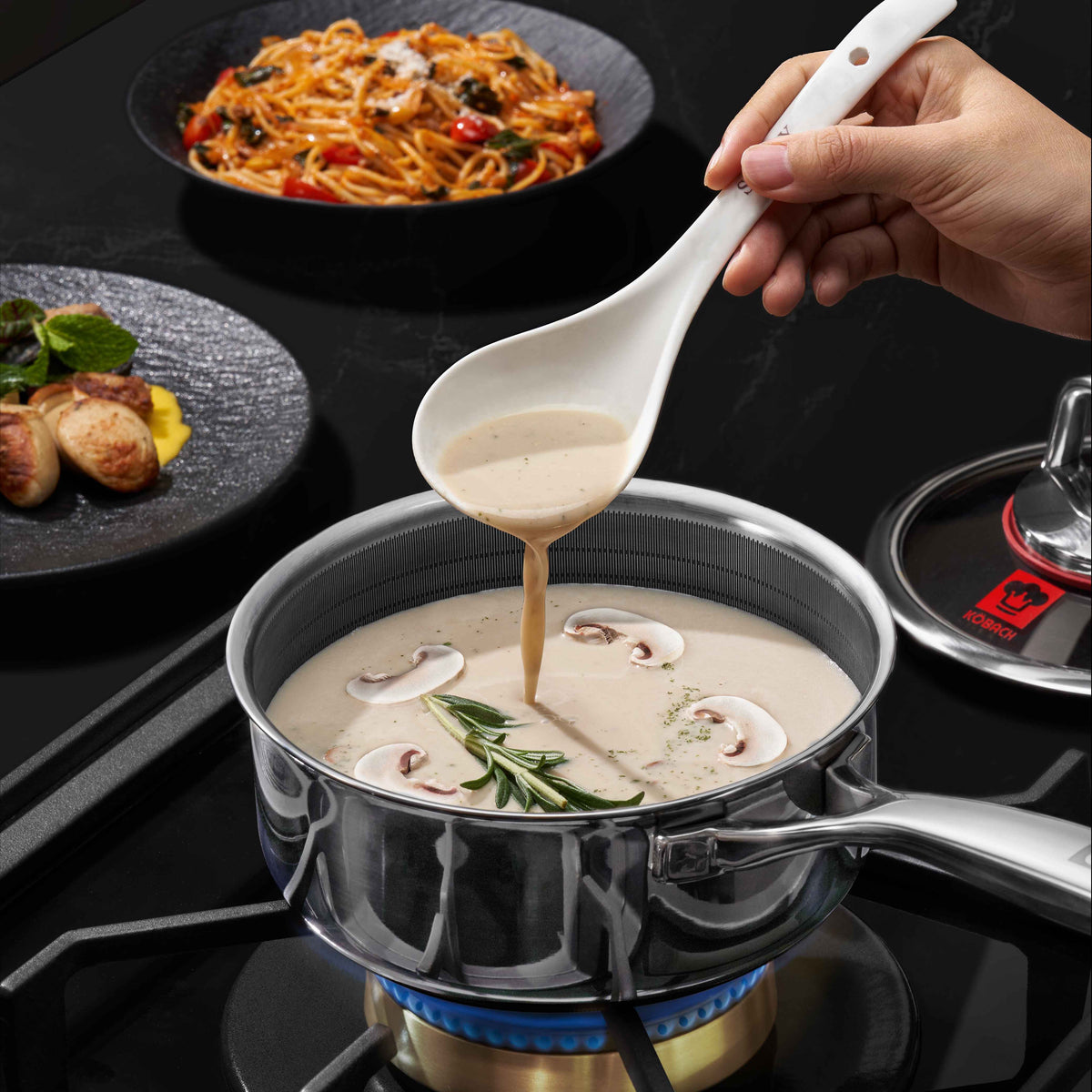 3QT Hybrid Saucepan with Lid