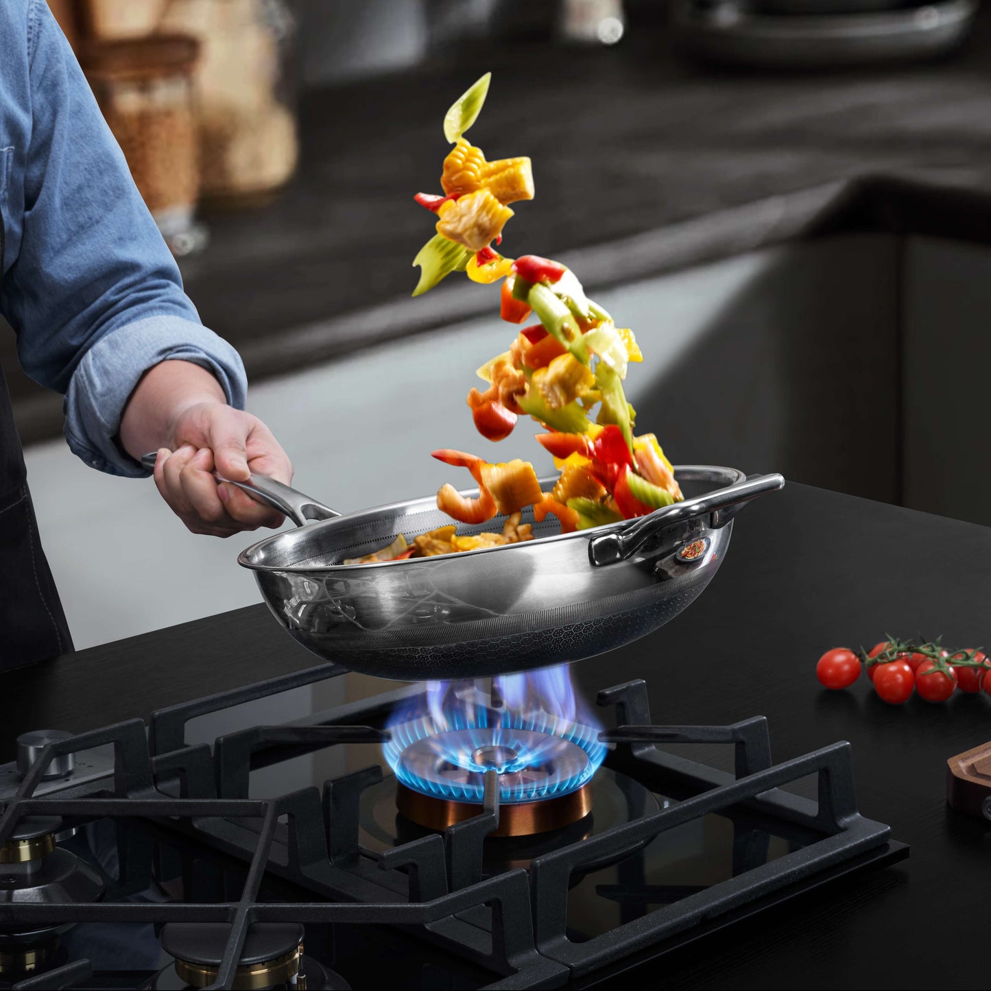 12" Hybrid Wok with Lid