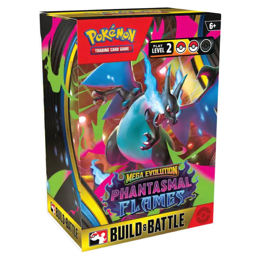 Pokemon: Mega Evolution Phantasmal Flames Build & Battle Kit (ME02)