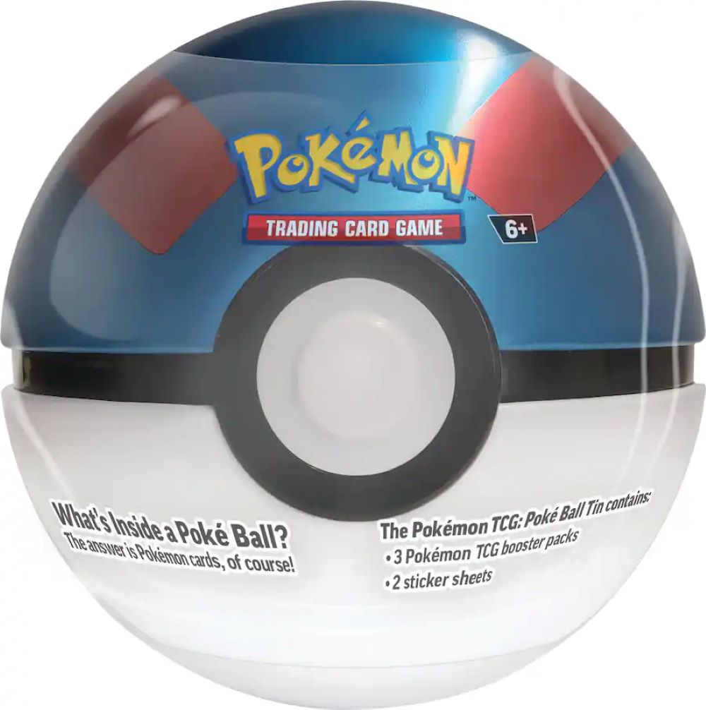 Pokemon: Pokeball Q4 2025 Tin (Random)