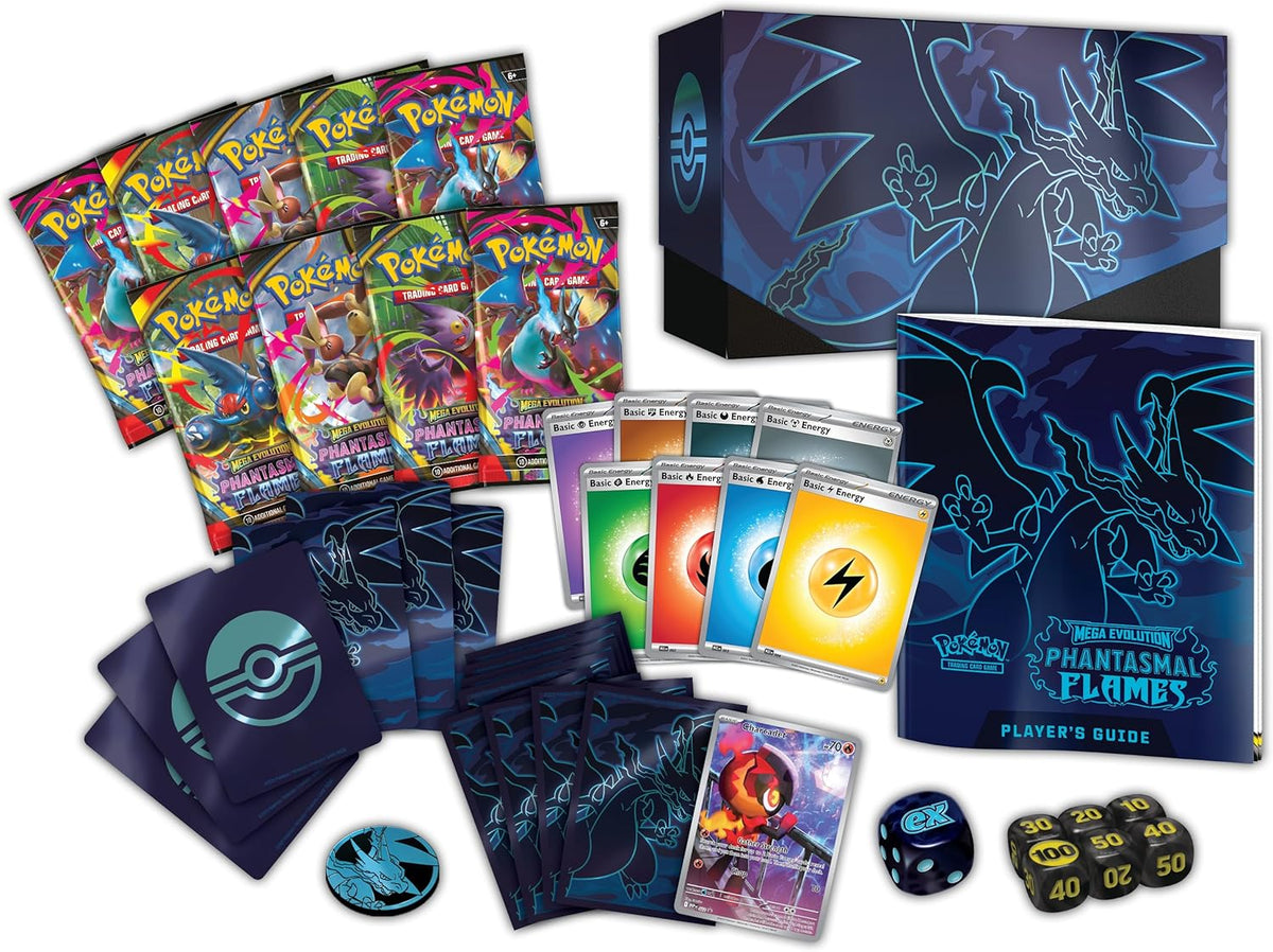 Pokemon: Mega Evolution Phantasmal Flames Elite Trainer Box (ME02)