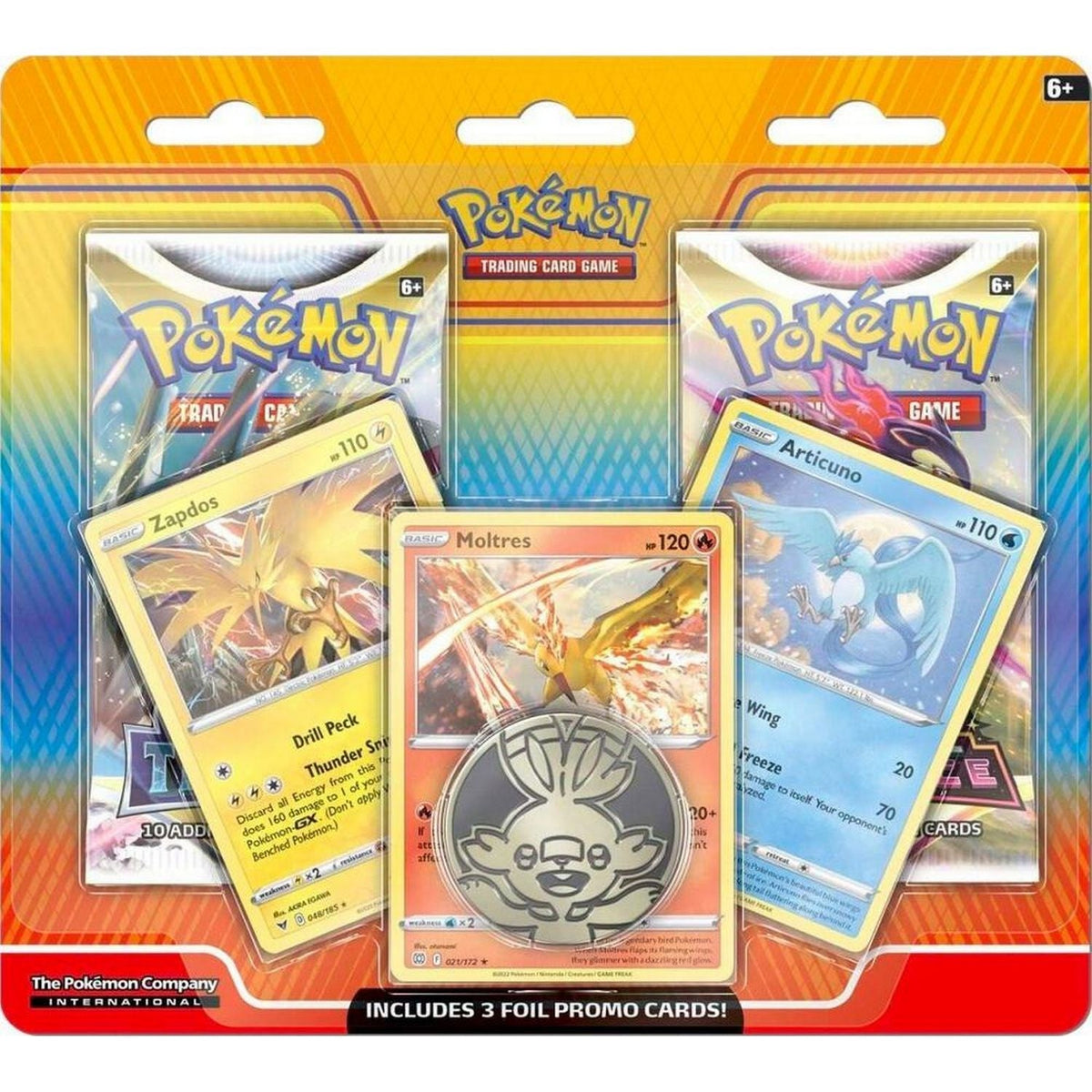 Pokemon: Enhanced 2-Pack Blister [Moltres, Zapdos, & Articuno]