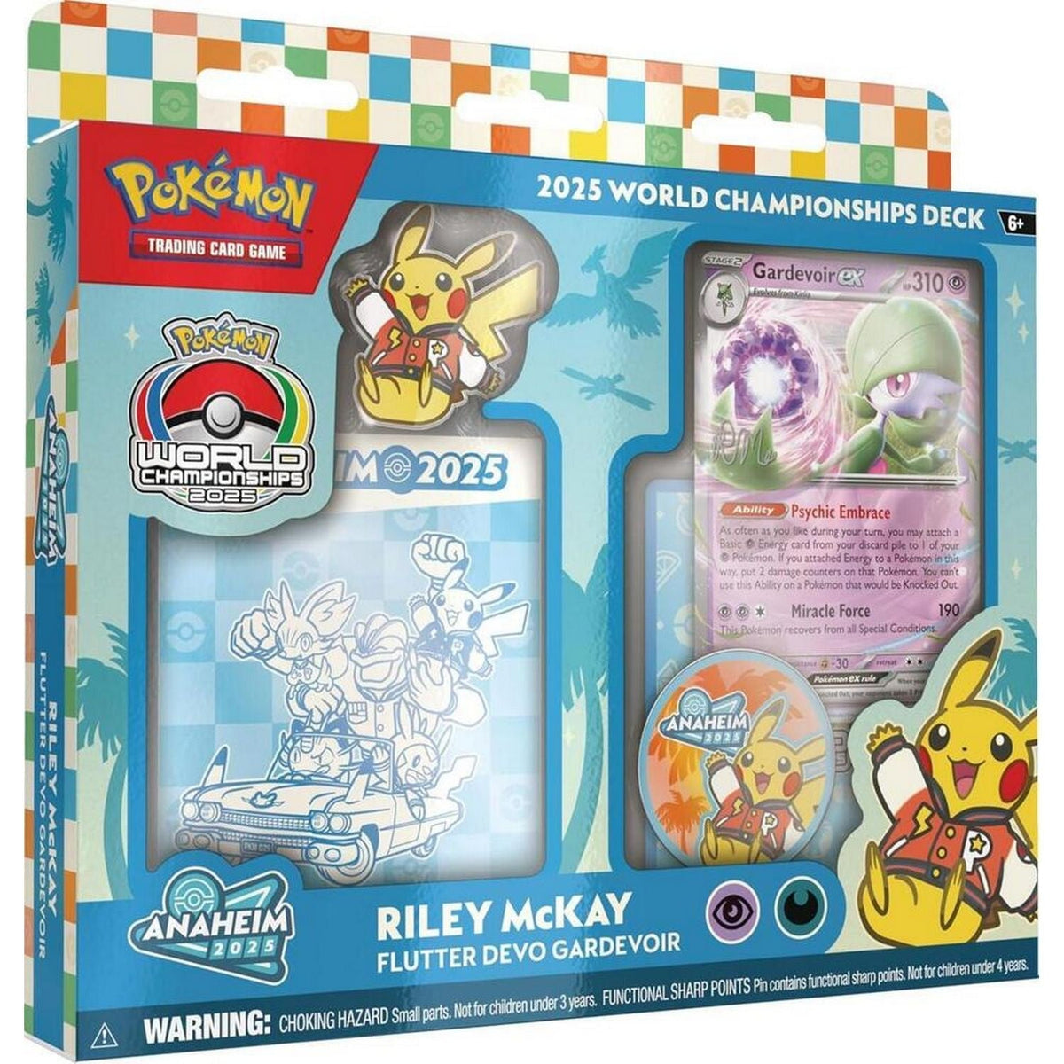 Pokemon: 2025 World Championship Deck Riley McKay [Flutter Devo Gardevoir]