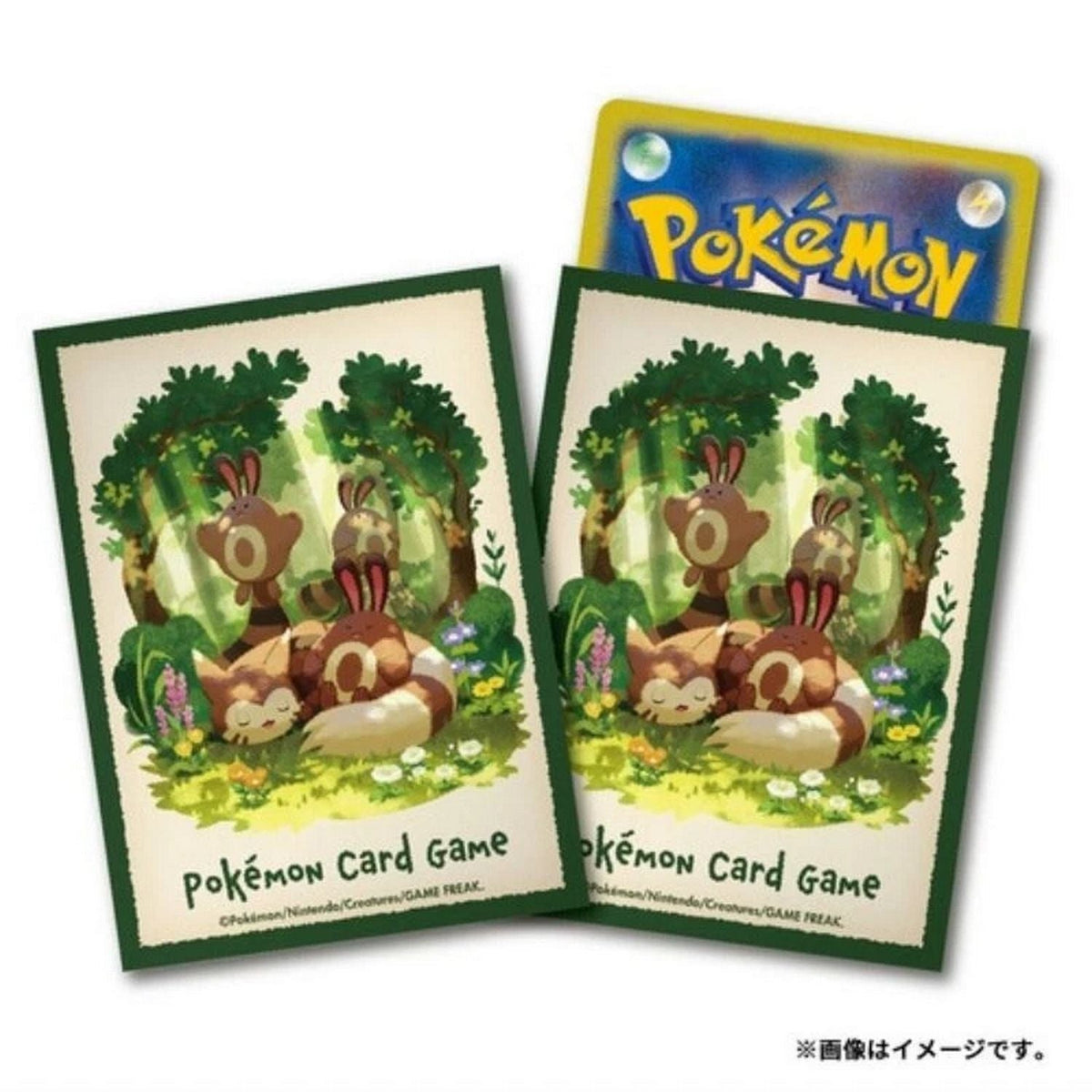 Pokemon: Furret & Sentret Sleeves (Japanese Pokemon Center Exclusive)