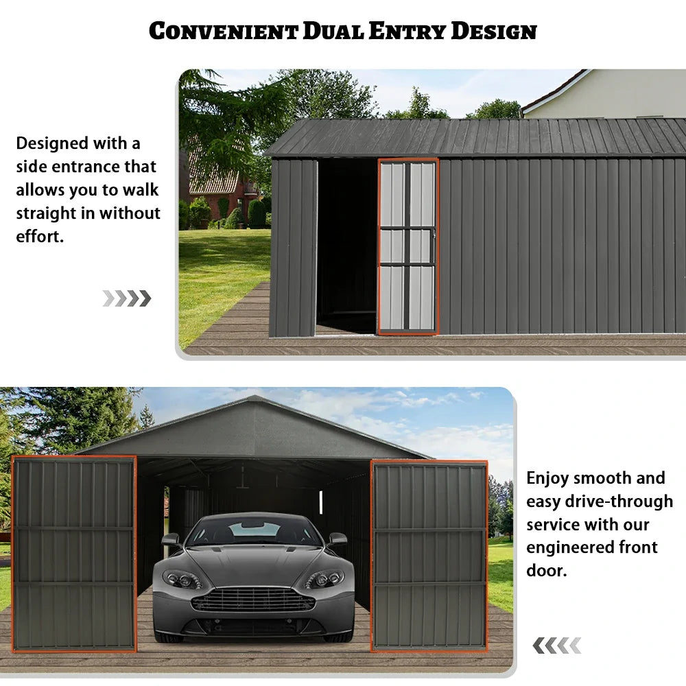Metal Garage & Storage Shed