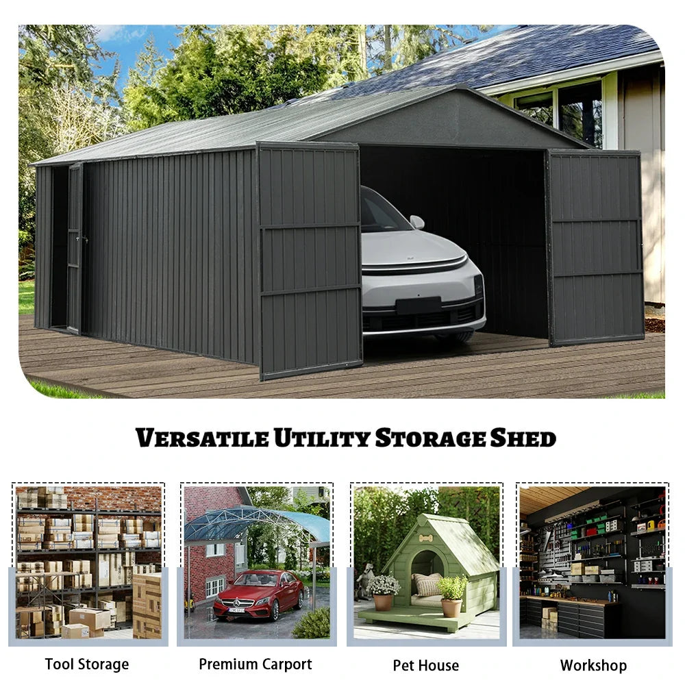 Metal Garage & Storage Shed