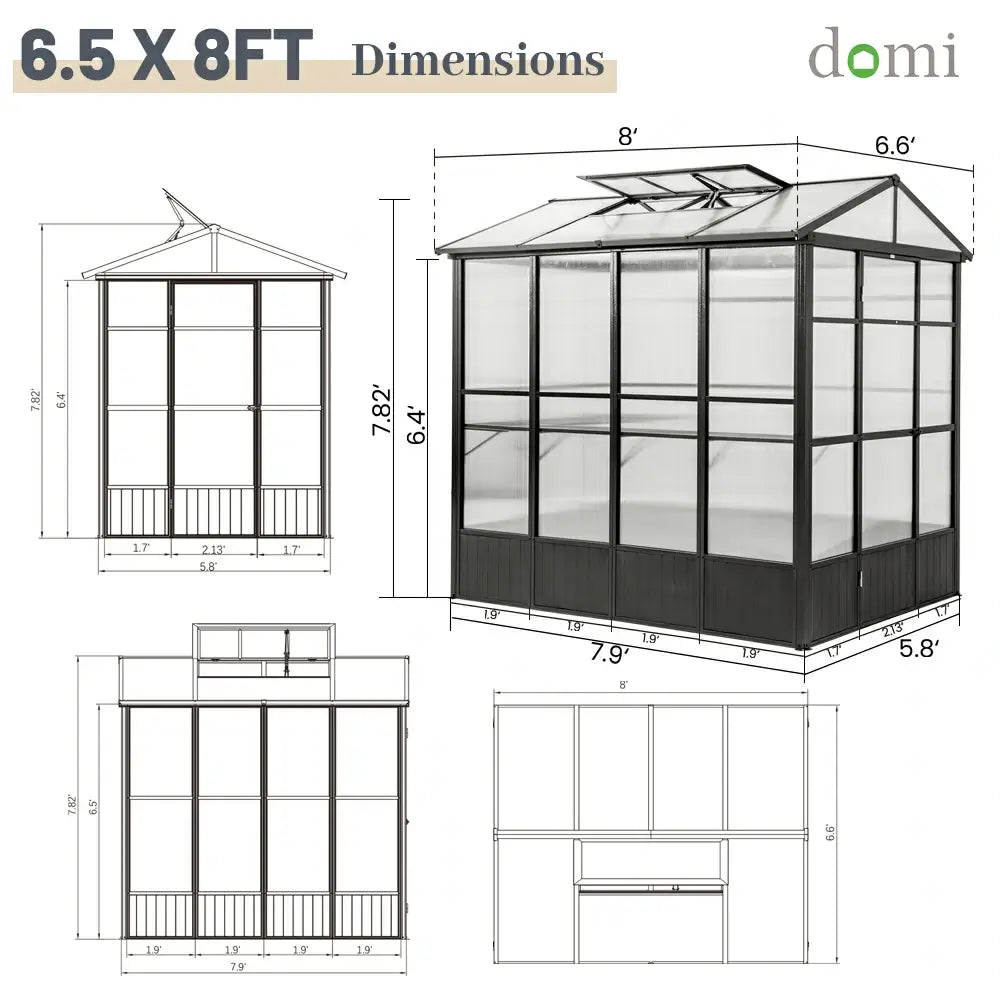 Polycarbonate Greenhouse