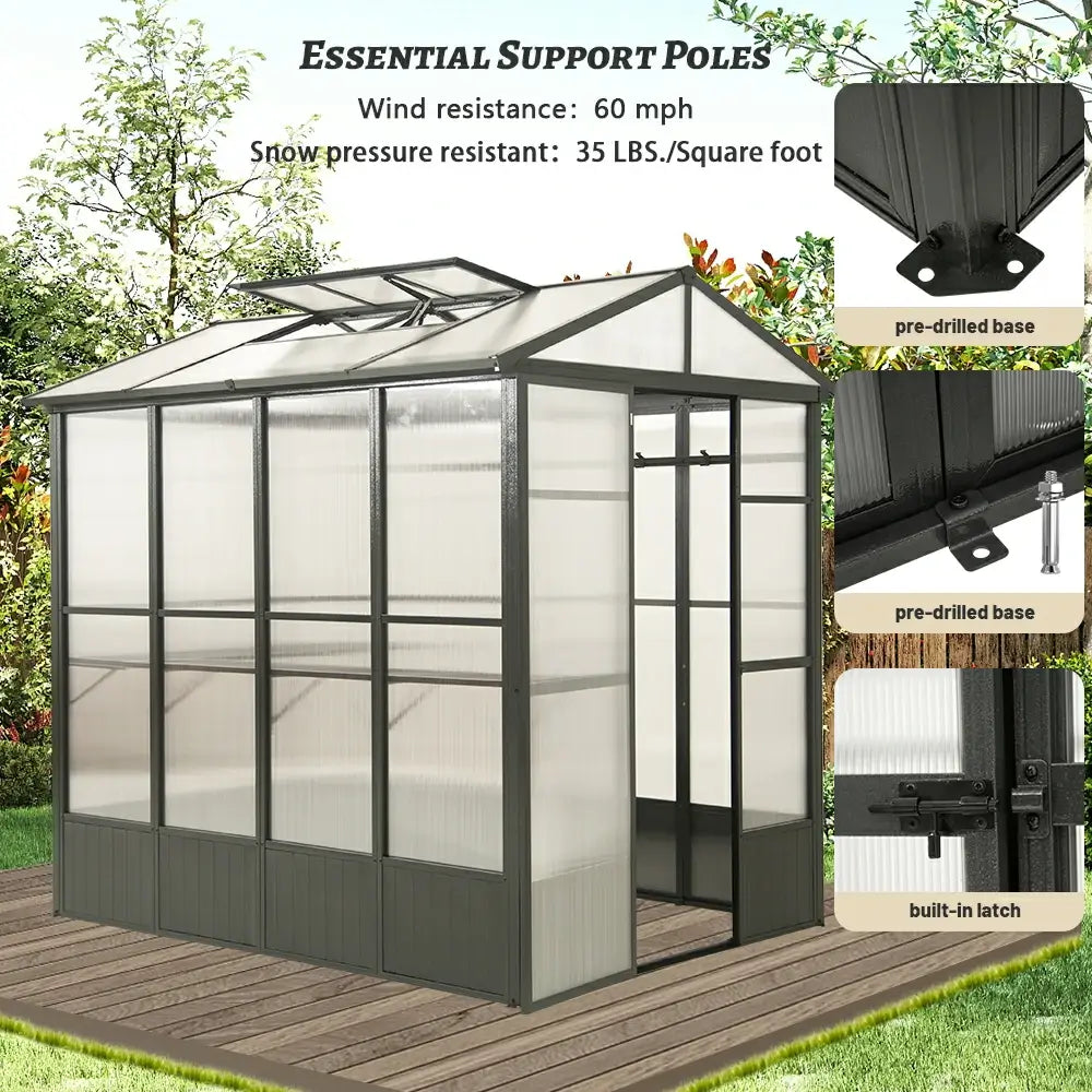 Polycarbonate Greenhouse
