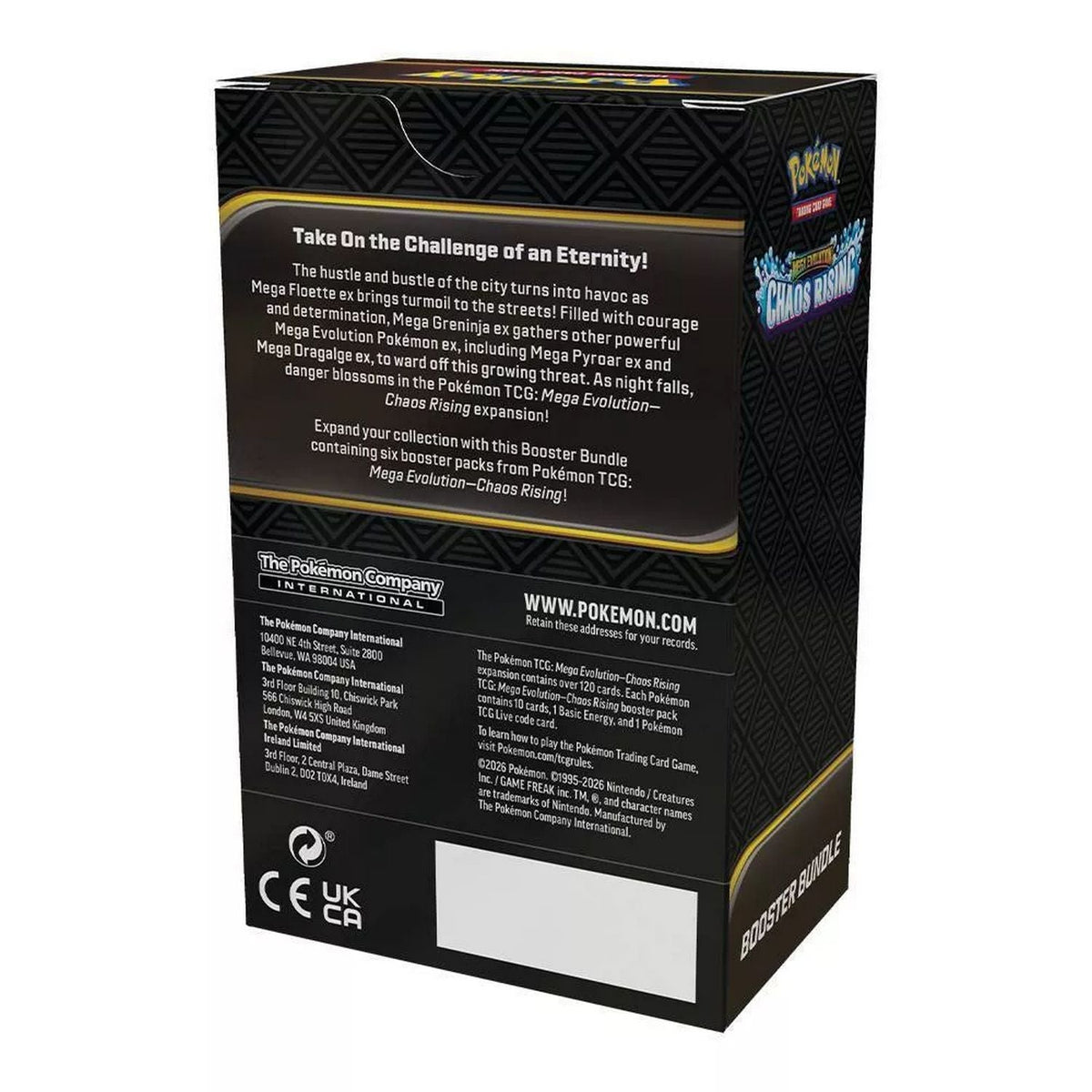 Pokémon: Mega Evolution Chaos Rising Booster Bundle (ME04)