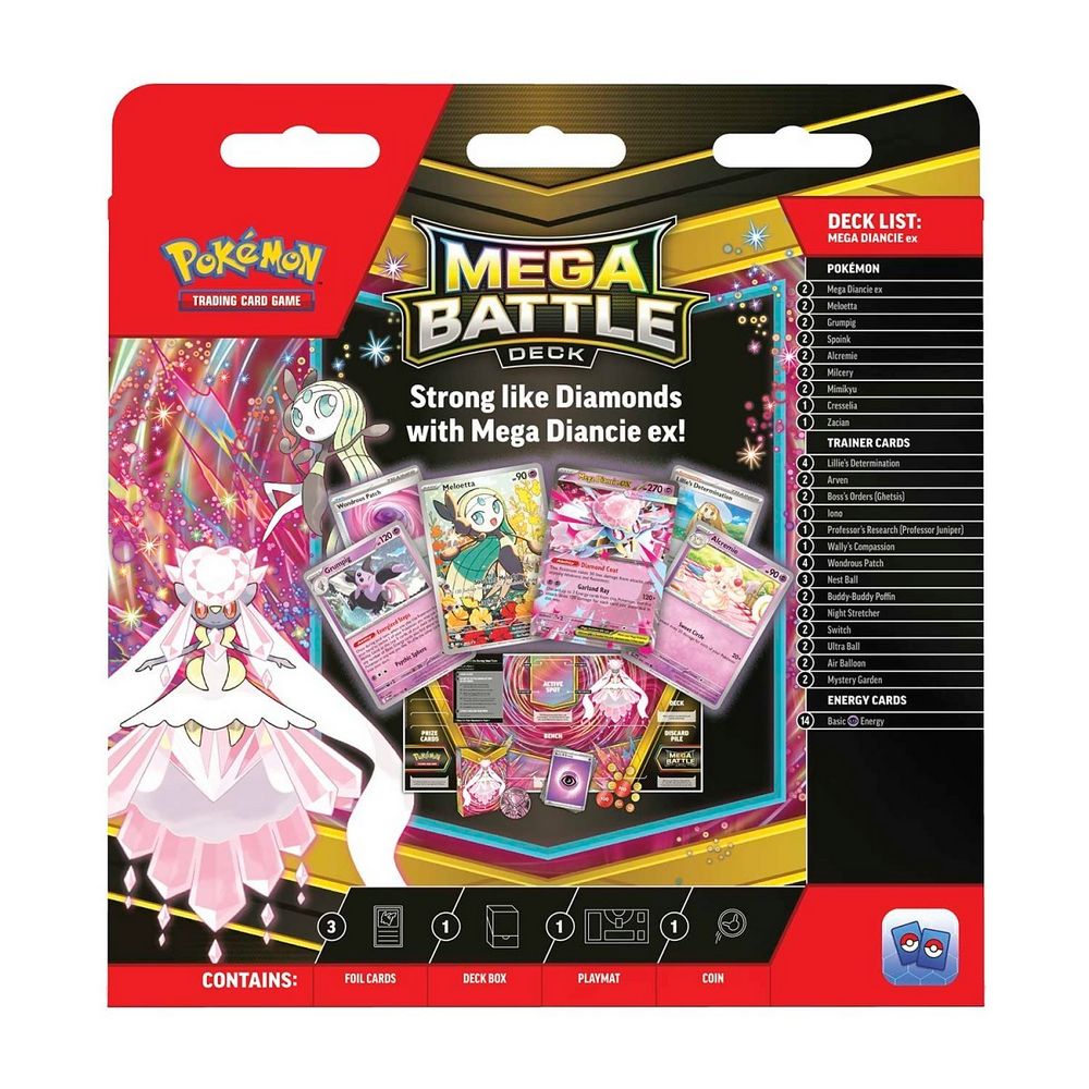Pokemon: Mega Diancie ex Mega Battle Deck