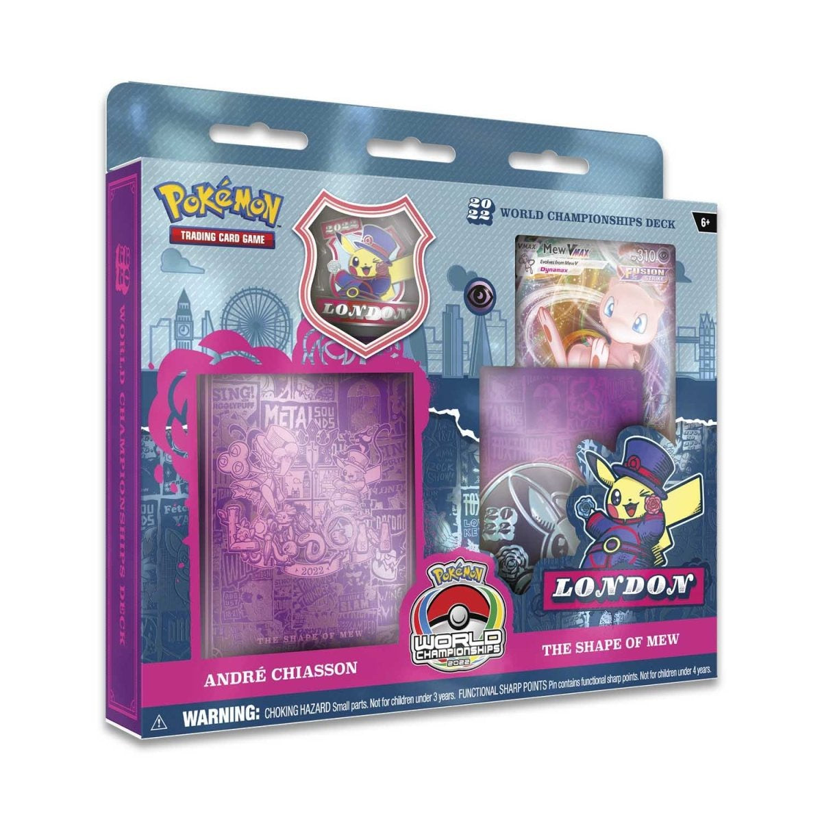 Pokemon: 2022 Pokémon World Championships Deck (André Chiasson, The Shape of Mew)