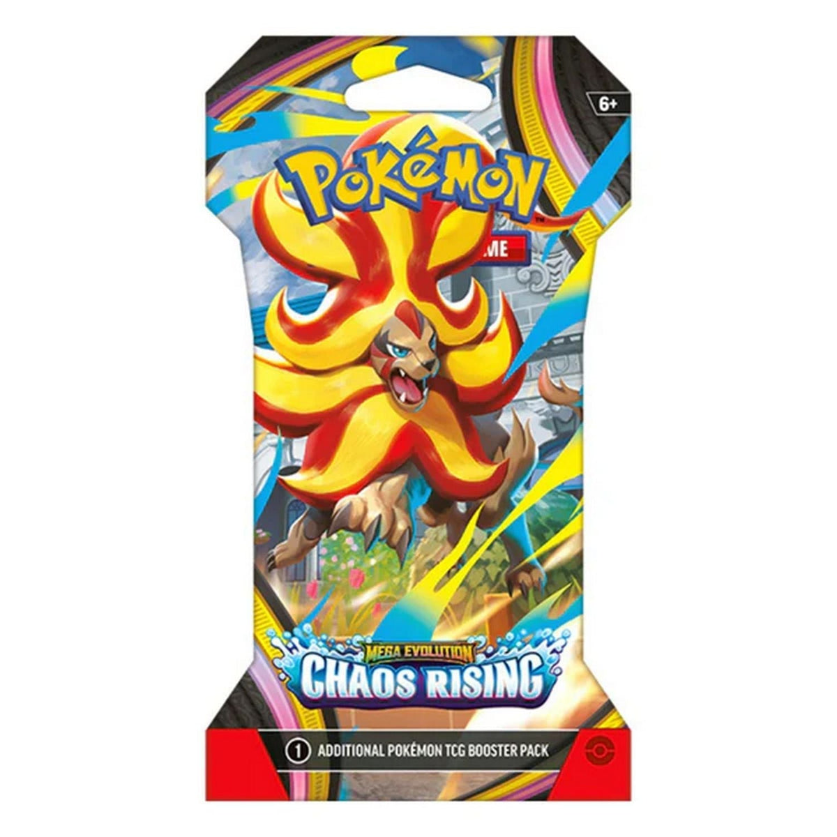 Pokemon: Mega Evolution Chaos Rising Sleeved Booster Pack
