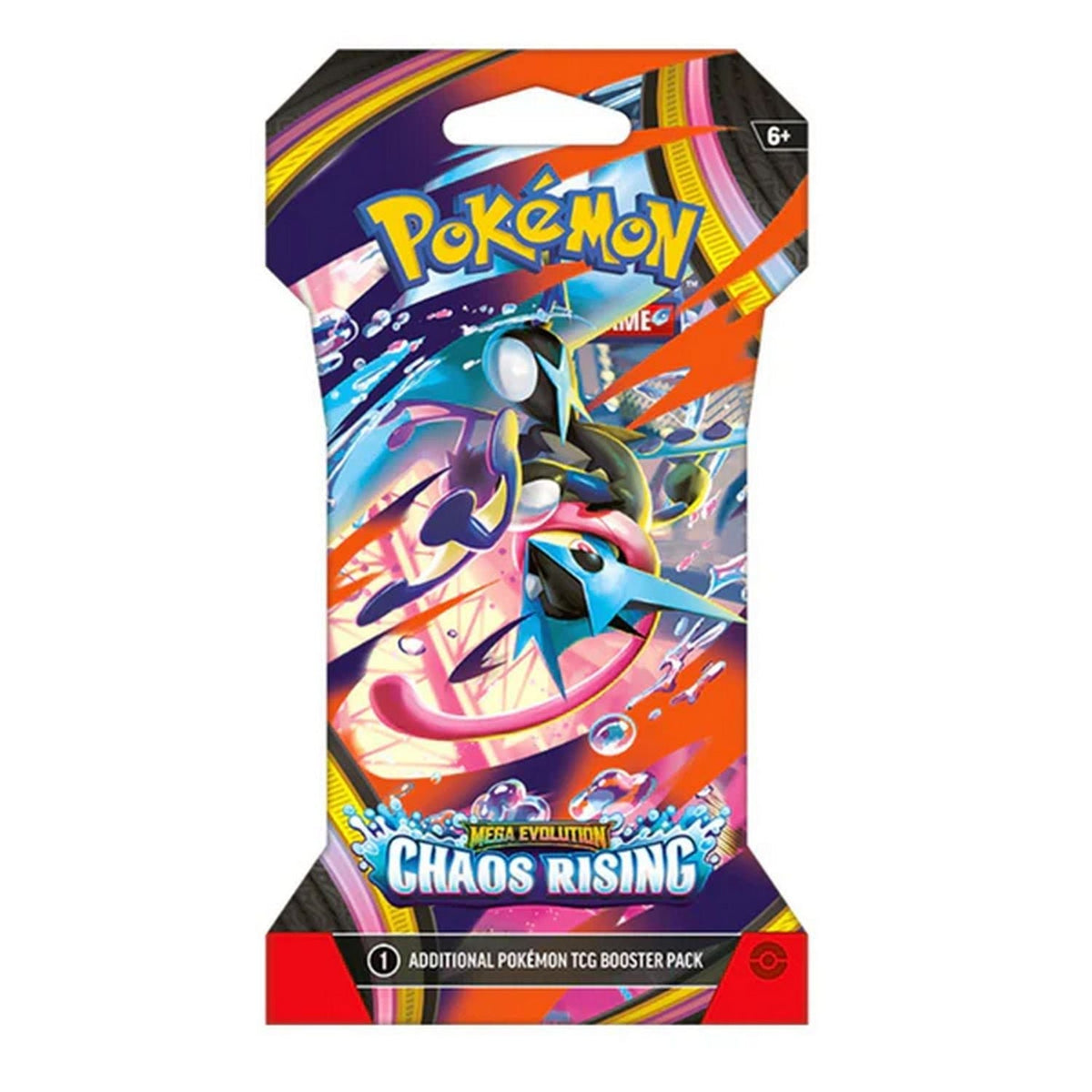 Pokemon: Mega Evolution Chaos Rising Sleeved Booster Pack