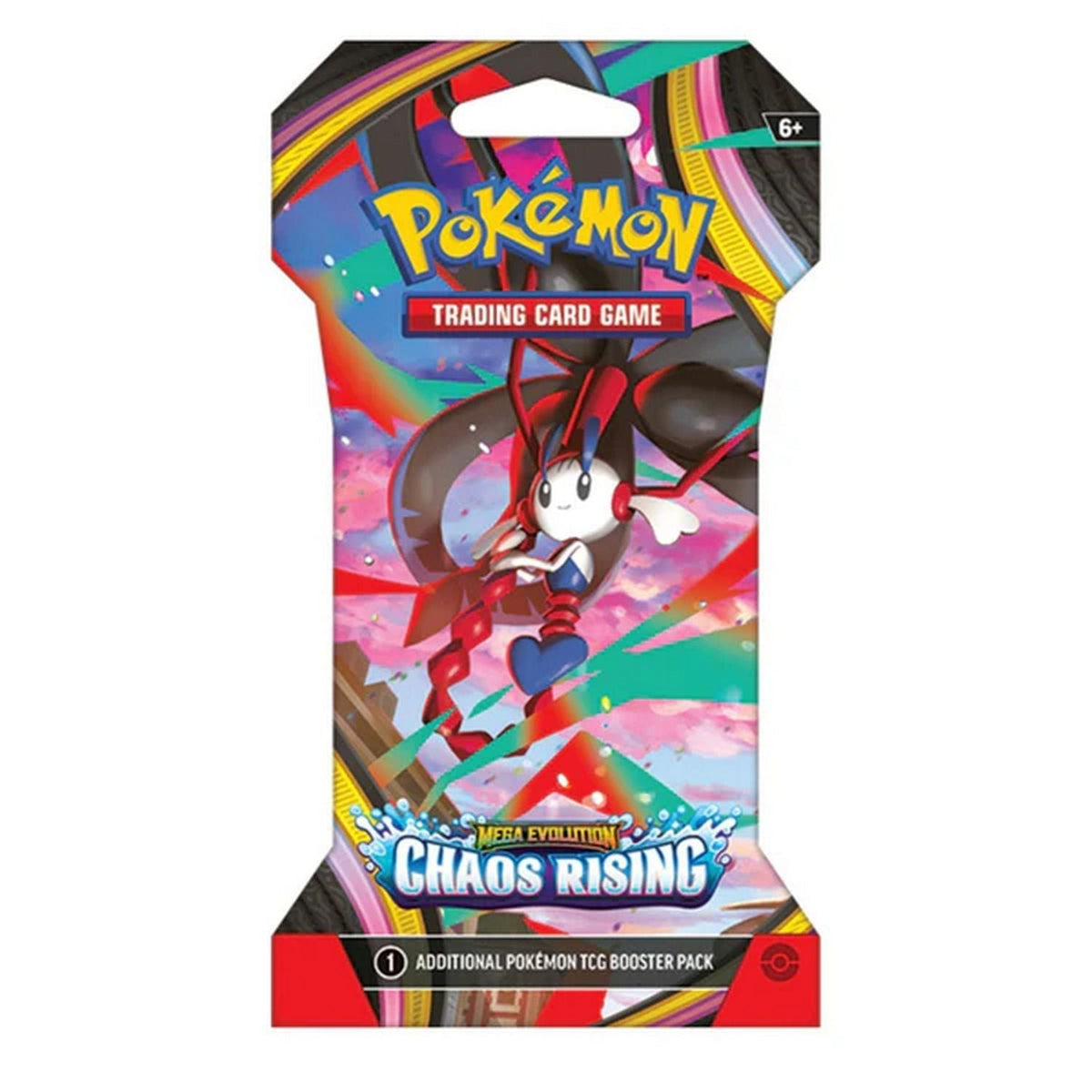 Pokemon: Mega Evolution Chaos Rising Sleeved Booster Pack