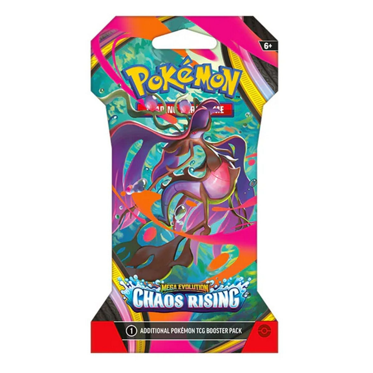 Pokemon: Mega Evolution Chaos Rising Sleeved Booster Pack
