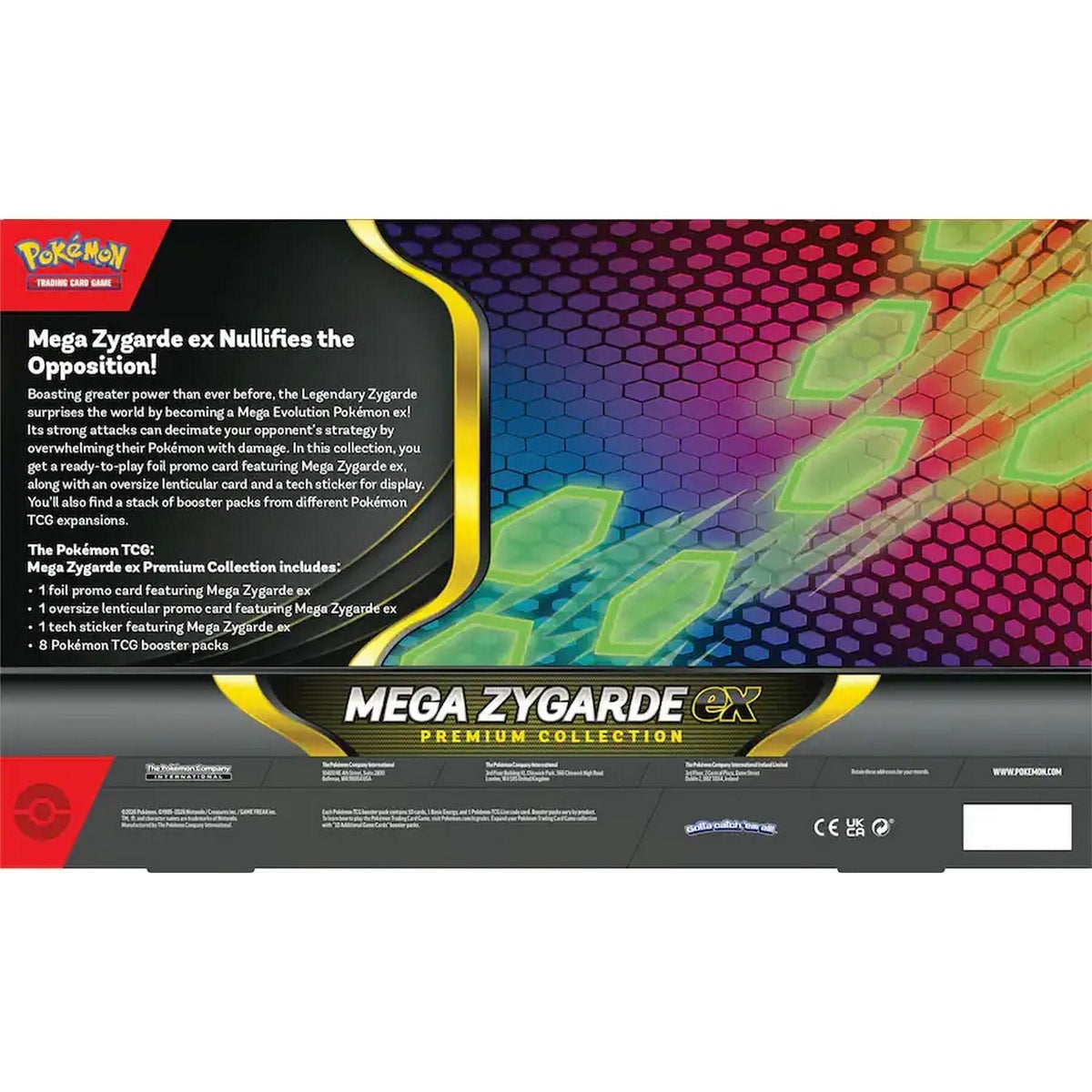 Pokemon: Mega Zygarde ex Premium Collection