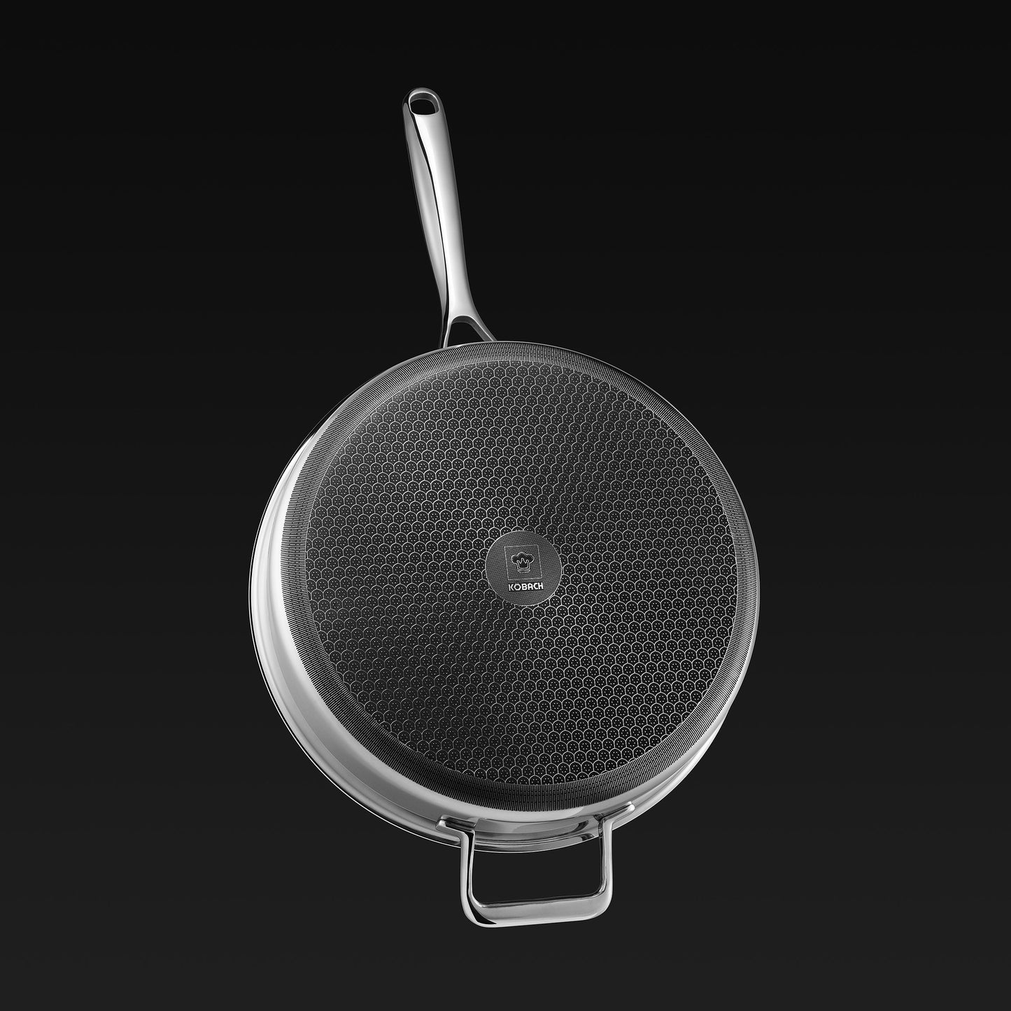 5.5QT Hybrid Deep Sauté Pan with Lid
